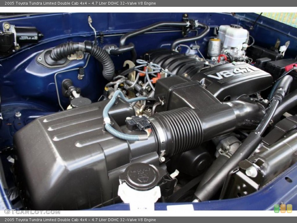 4.7 Liter DOHC 32-Valve V8 Engine for the 2005 Toyota Tundra #49738876