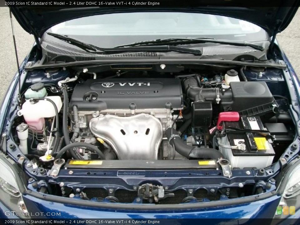 2.4 Liter DOHC 16-Valve VVT-i 4 Cylinder Engine for the 2009 Scion tC #49739107