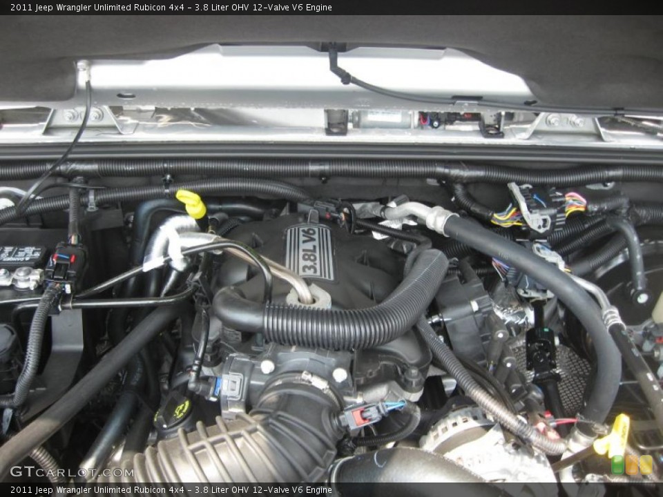 3.8 Liter OHV 12-Valve V6 Engine for the 2011 Jeep Wrangler Unlimited #49740145