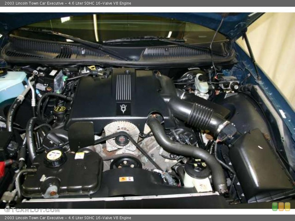 4.6 Liter SOHC 16-Valve V8 Engine for the 2003 Lincoln Town Car #49740148