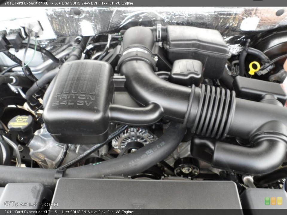 5.4 Liter SOHC 24-Valve Flex-Fuel V8 Engine for the 2011 Ford Expedition #49741930