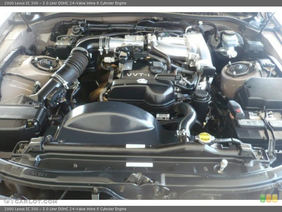 3.0 Liter DOHC 24-Valve Inline 6 Cylinder Engine for the 2000 Lexus SC #49742032