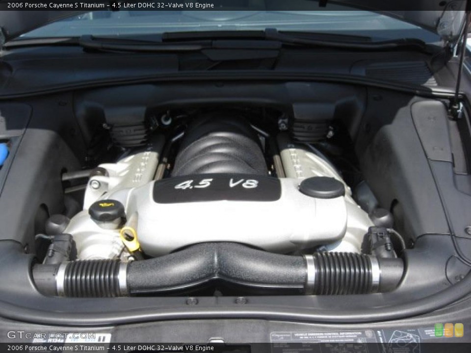 4.5 Liter DOHC 32-Valve V8 Engine for the 2006 Porsche Cayenne #49743070