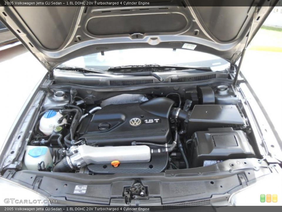 1.8L DOHC 20V Turbocharged 4 Cylinder Engine for the 2005 Volkswagen Jetta #49743271