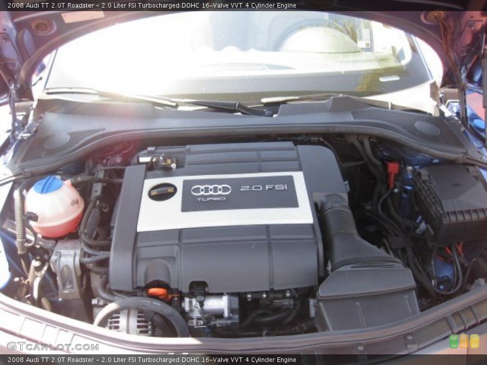 2.0 Liter FSI Turbocharged DOHC 16-Valve VVT 4 Cylinder Engine for the 2008 Audi TT #49743313