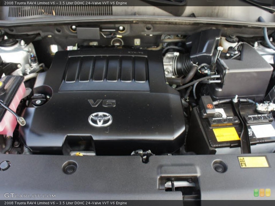 3.5 Liter DOHC 24-Valve VVT V6 Engine for the 2008 Toyota RAV4 #49750180