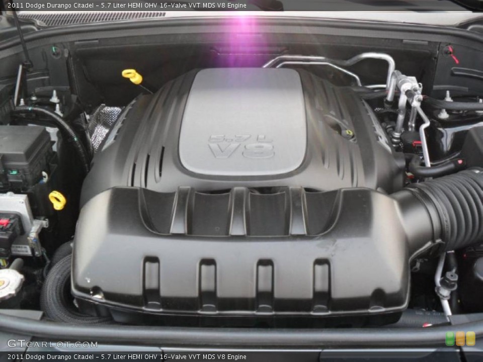 5.7 Liter HEMI OHV 16-Valve VVT MDS V8 Engine for the 2011 Dodge Durango #49753879
