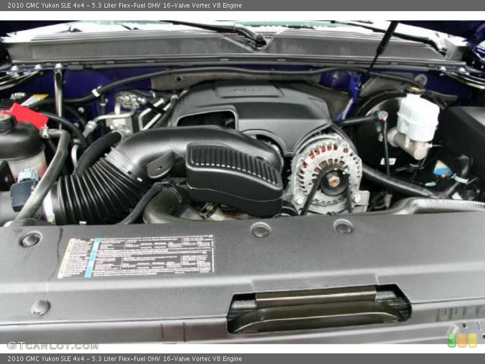 5.3 Liter Flex-Fuel OHV 16-Valve Vortec V8 Engine for the 2010 GMC Yukon #49756729