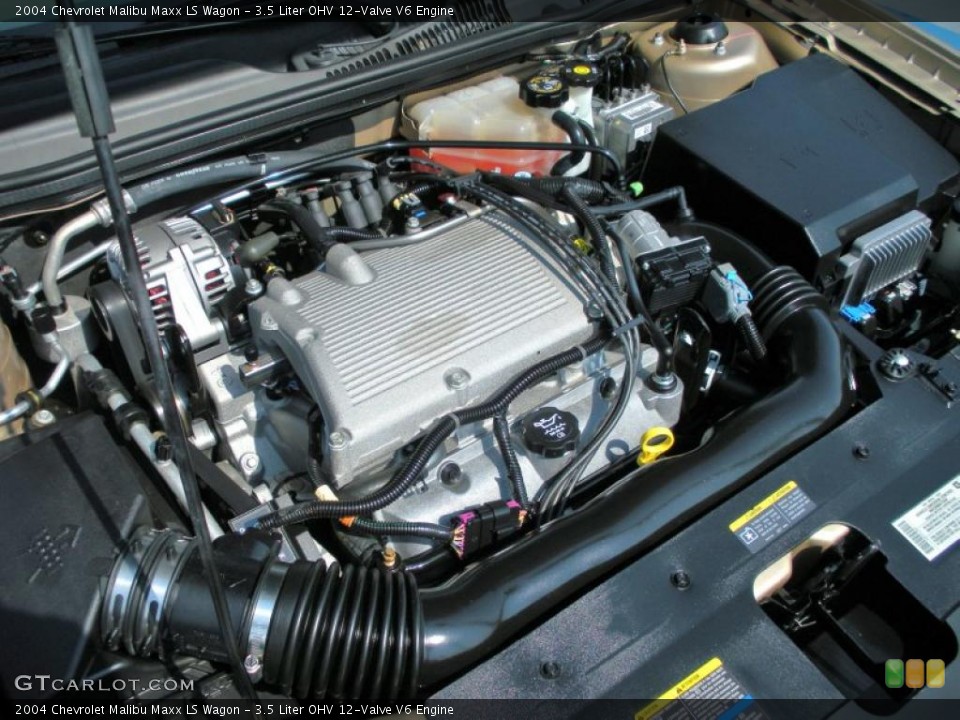 3.5 Liter OHV 12-Valve V6 Engine for the 2004 Chevrolet Malibu #49757350