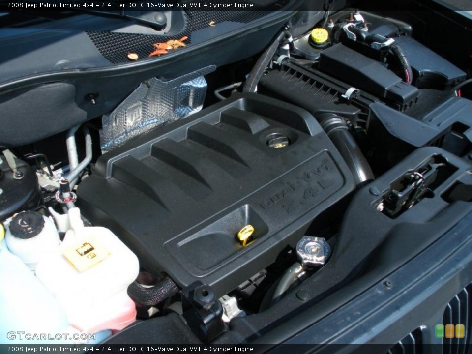 2.4 Liter DOHC 16-Valve Dual VVT 4 Cylinder Engine for the 2008 Jeep Patriot #49757767