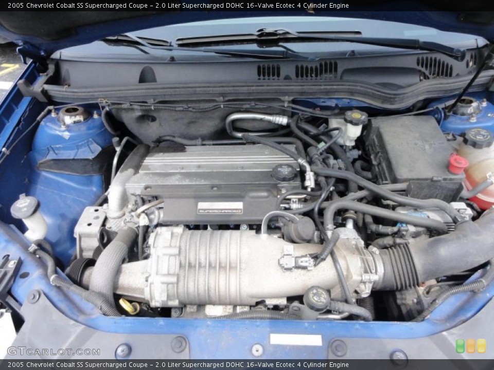 2.0 Liter Supercharged DOHC 16-Valve Ecotec 4 Cylinder Engine for the 2005 Chevrolet Cobalt #49760434