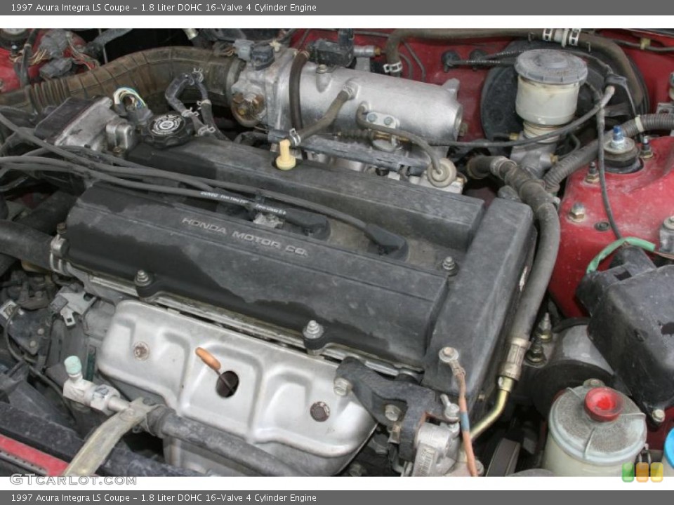 1.8 Liter DOHC 16-Valve 4 Cylinder Engine for the 1997 Acura Integra #49762765