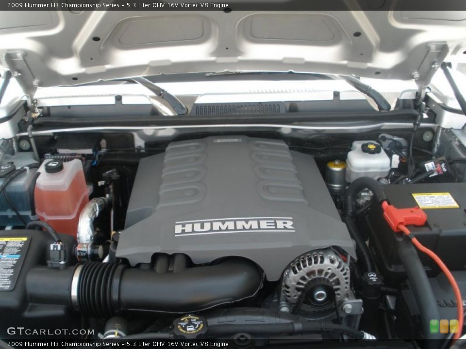 5.3 Liter OHV 16V Vortec V8 Engine for the 2009 Hummer H3 #49775392