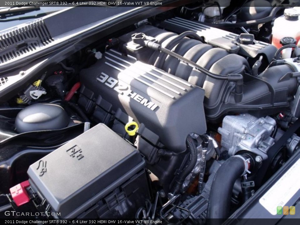 6.4 Liter 392 HEMI OHV 16-Valve VVT V8 Engine for the 2011 Dodge Challenger #49778287