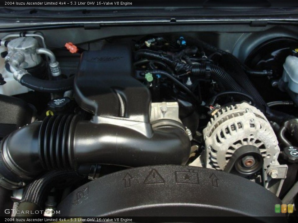 5.3 Liter OHV 16-Valve V8 2004 Isuzu Ascender Engine