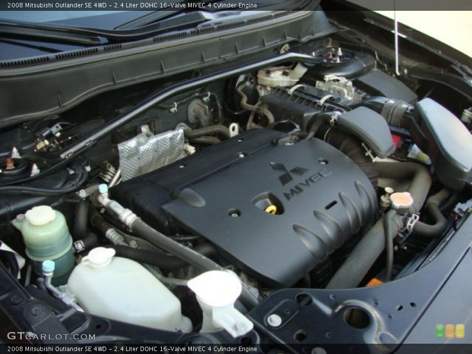 2.4 Liter DOHC 16-Valve MIVEC 4 Cylinder Engine for the 2008 Mitsubishi Outlander #49787300