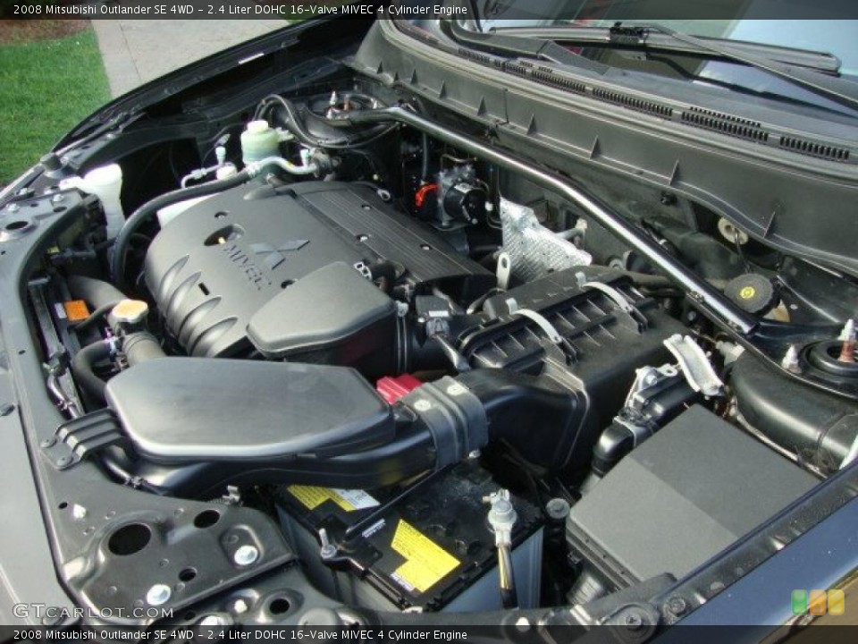 2.4 Liter DOHC 16-Valve MIVEC 4 Cylinder Engine for the 2008 Mitsubishi Outlander #49787312