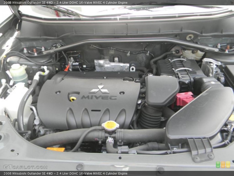 2.4 Liter DOHC 16-Valve MIVEC 4 Cylinder Engine for the 2008 Mitsubishi Outlander #49788503