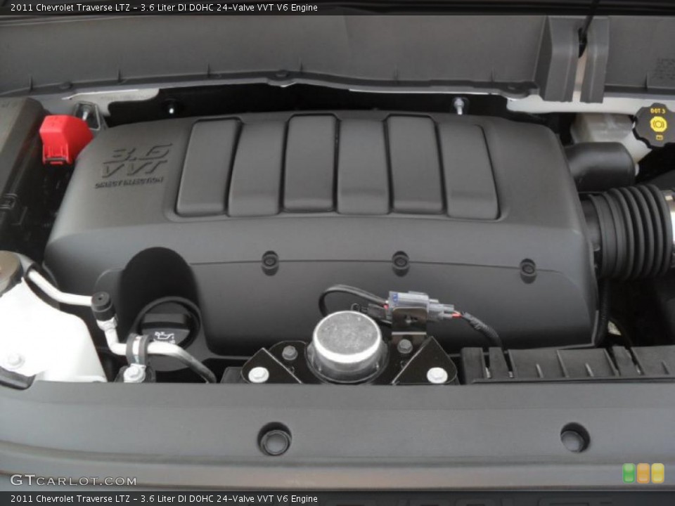 3.6 Liter DI DOHC 24-Valve VVT V6 Engine for the 2011 Chevrolet Traverse #49792196