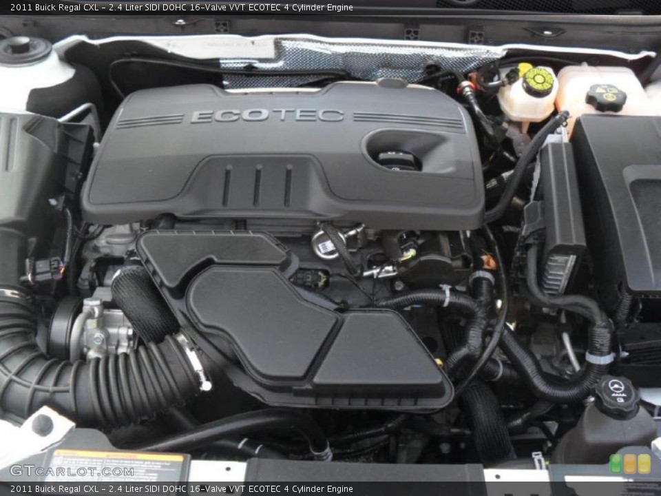 2.4 Liter SIDI DOHC 16-Valve VVT ECOTEC 4 Cylinder Engine for the 2011 Buick Regal #49793471