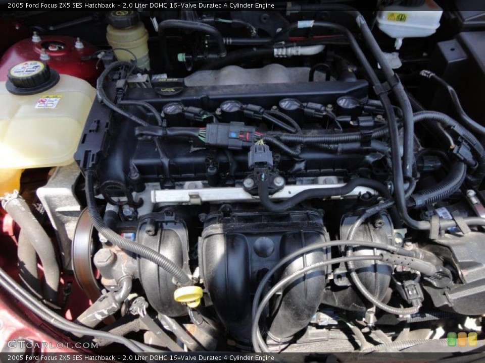 2.0 Liter DOHC 16-Valve Duratec 4 Cylinder Engine for the 2005 Ford Focus #49794317