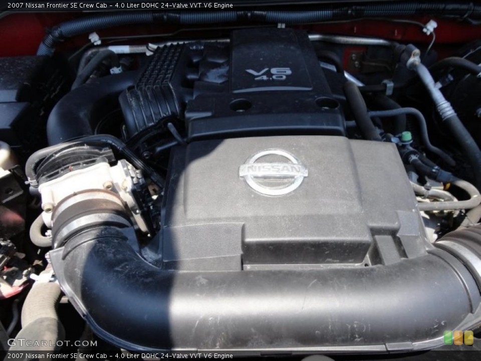 4.0 Liter DOHC 24-Valve VVT V6 Engine for the 2007 Nissan Frontier #49795082