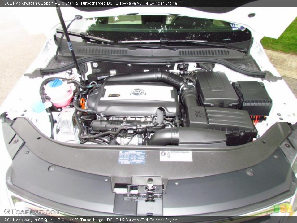 2.0 Liter FSI Turbocharged DOHC 16-Valve VVT 4 Cylinder Engine for the 2011 Volkswagen CC #49797200
