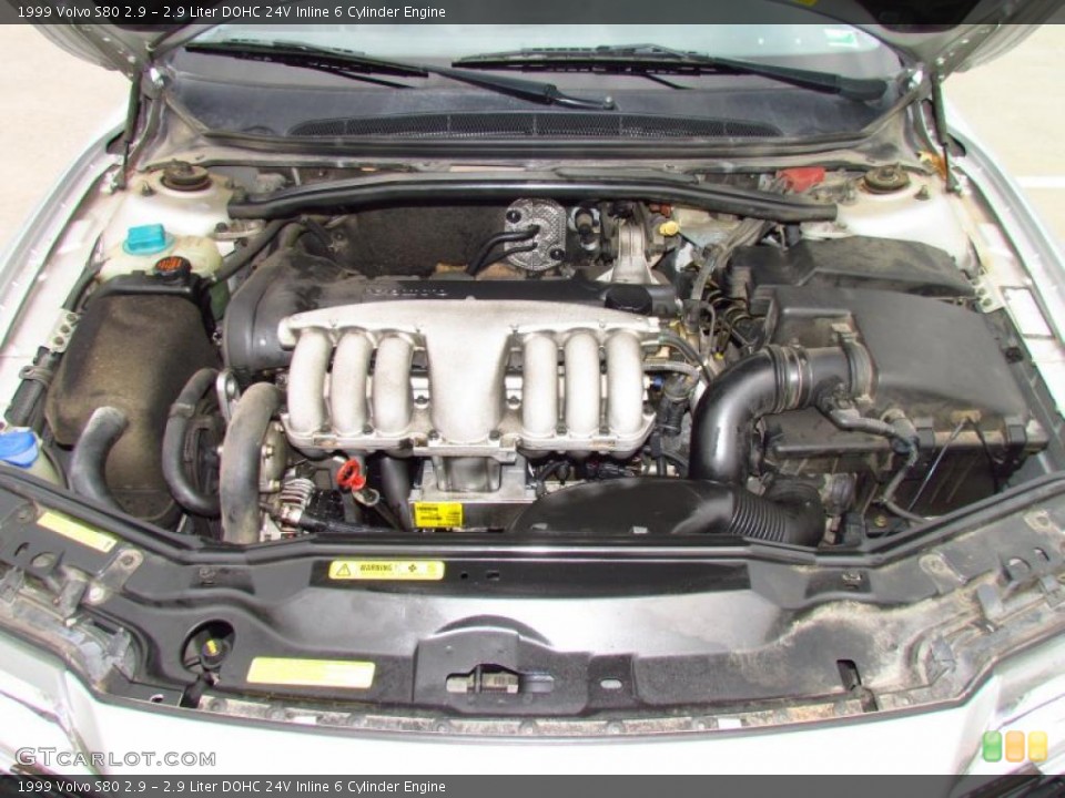 2.9 Liter DOHC 24V Inline 6 Cylinder Engine for the 1999 Volvo S80 #49797980