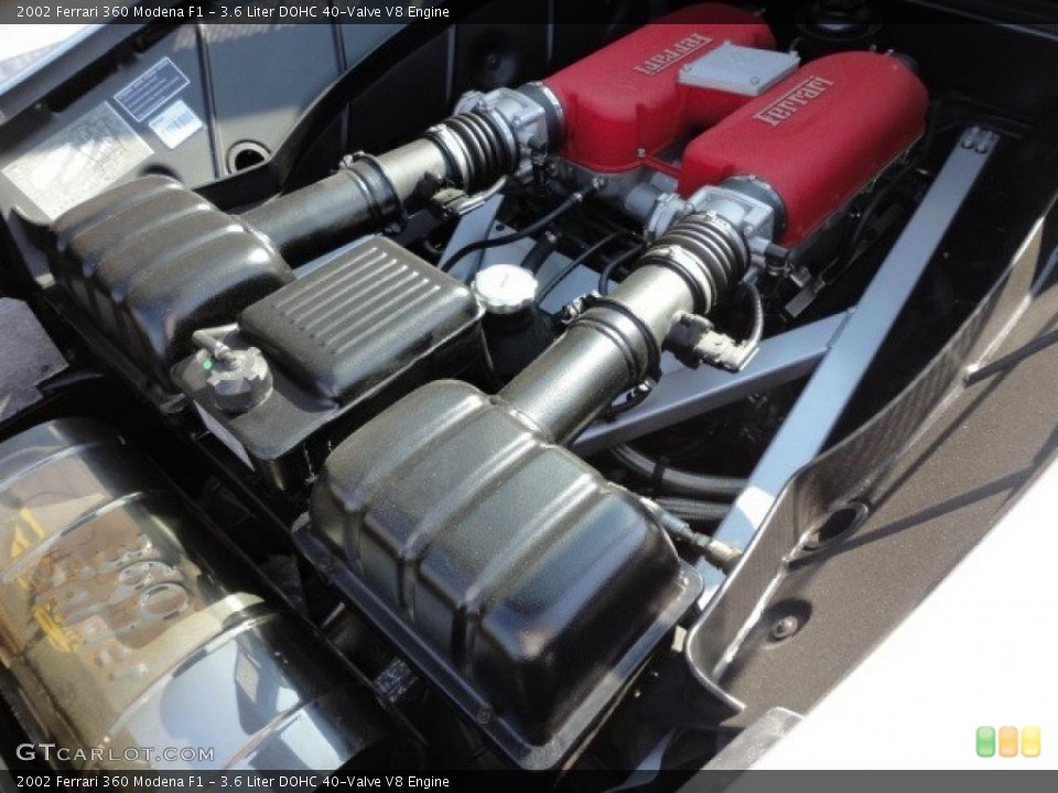 3.6 Liter DOHC 40-Valve V8 Engine for the 2002 Ferrari 360 #49800882