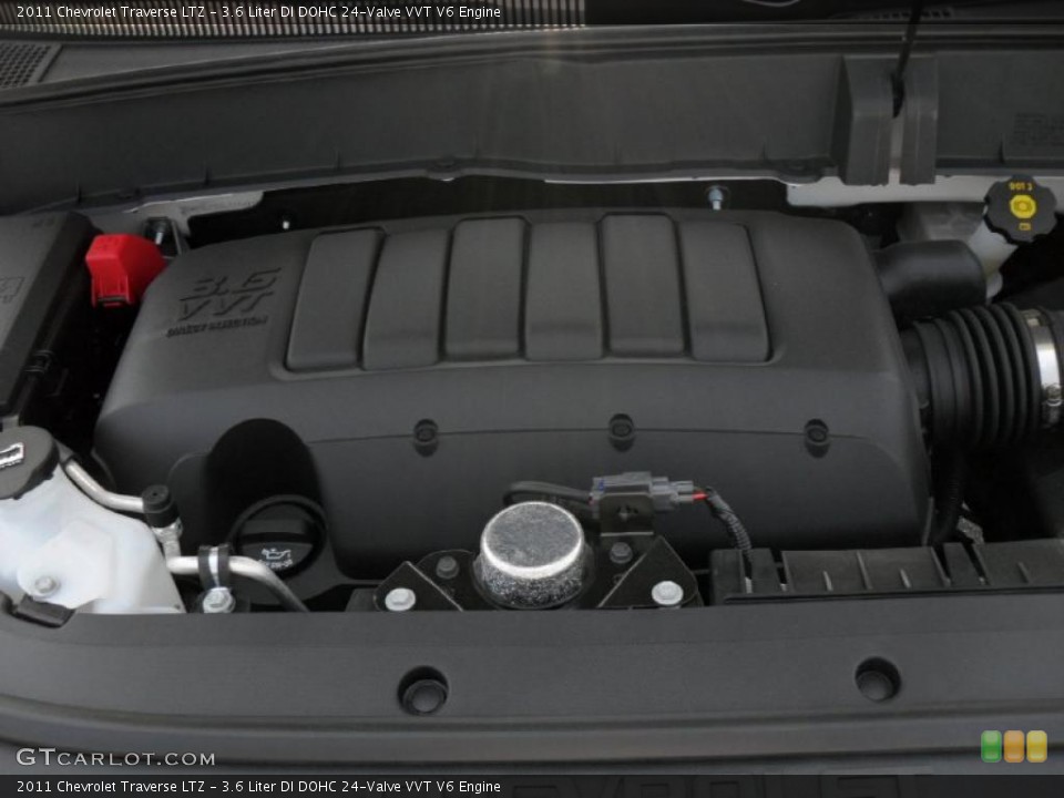 3.6 Liter DI DOHC 24-Valve VVT V6 Engine for the 2011 Chevrolet Traverse #49803429
