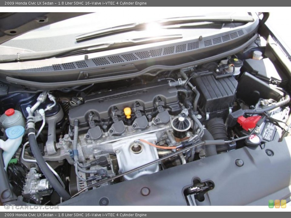1.8 Liter SOHC 16-Valve i-VTEC 4 Cylinder Engine for the 2009 Honda Civic #49808070