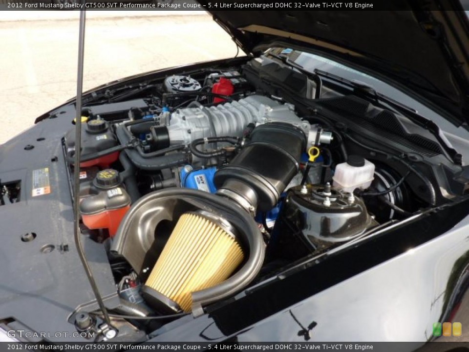 5.4 Liter Supercharged DOHC 32-Valve Ti-VCT V8 Engine for the 2012 Ford Mustang #49818072