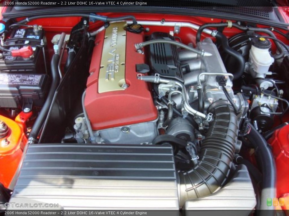 2.2 Liter DOHC 16-Valve VTEC 4 Cylinder Engine for the 2006 Honda S2000 #49823256