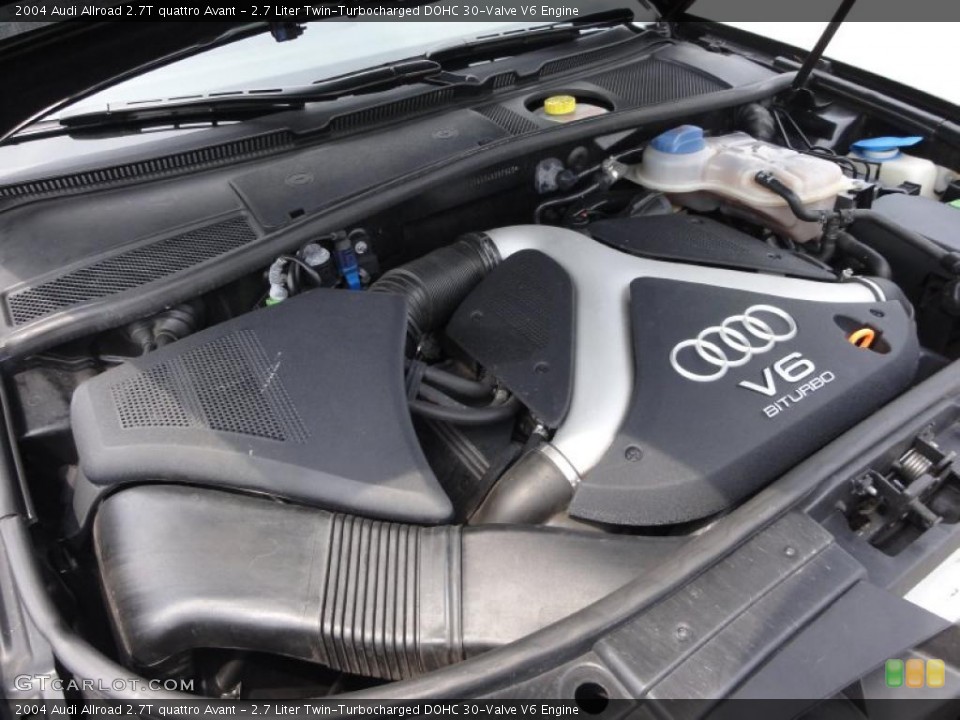 2.7 Liter Twin-Turbocharged DOHC 30-Valve V6 Engine for the 2004 Audi Allroad #49825287