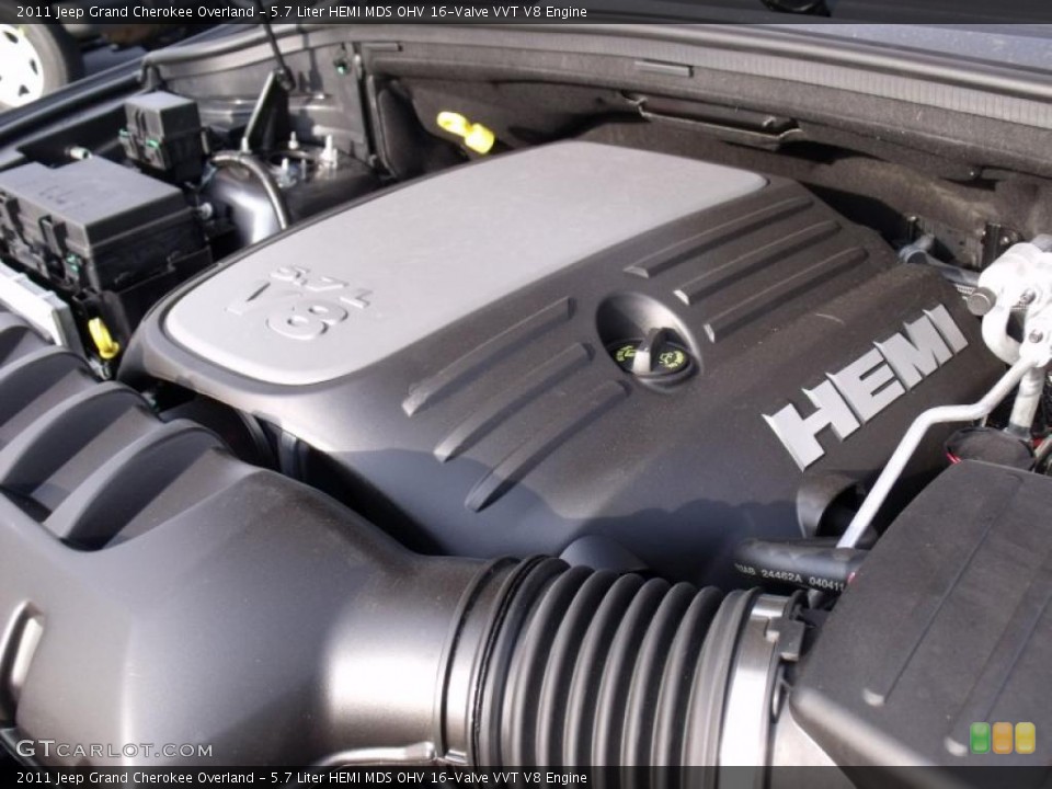 5.7 Liter HEMI MDS OHV 16-Valve VVT V8 Engine for the 2011 Jeep Grand Cherokee #49826391