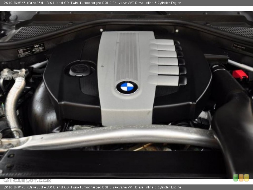 3.0 Liter d GDI Twin-Turbocharged DOHC 24-Valve VVT Diesel Inline 6 Cylinder Engine for the 2010 BMW X5 #49830714