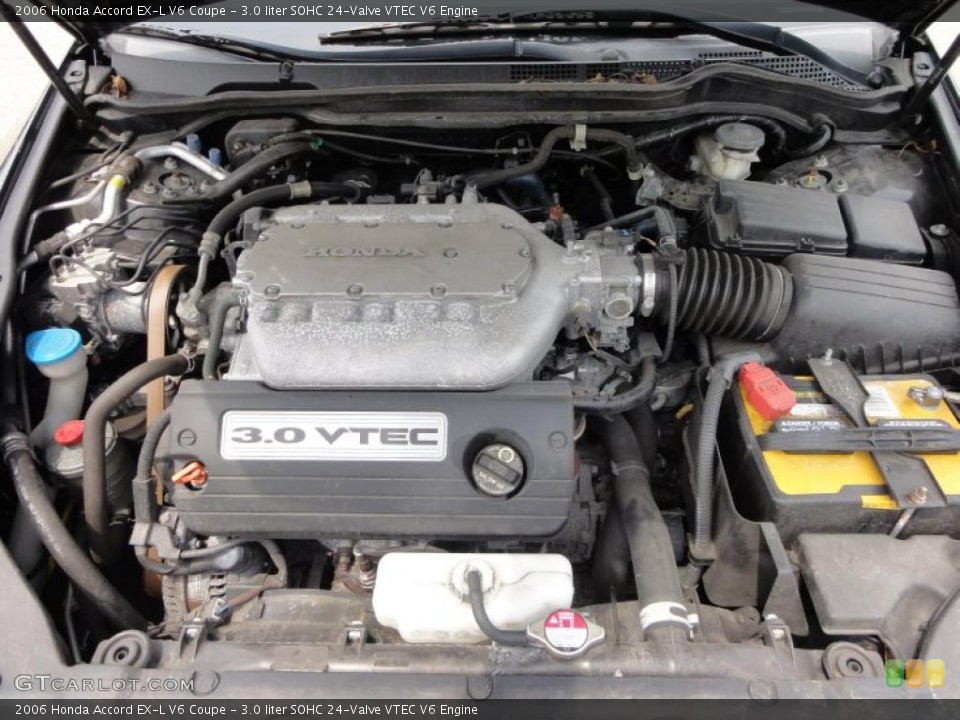 3.0 liter SOHC 24-Valve VTEC V6 Engine for the 2006 Honda Accord #49833255