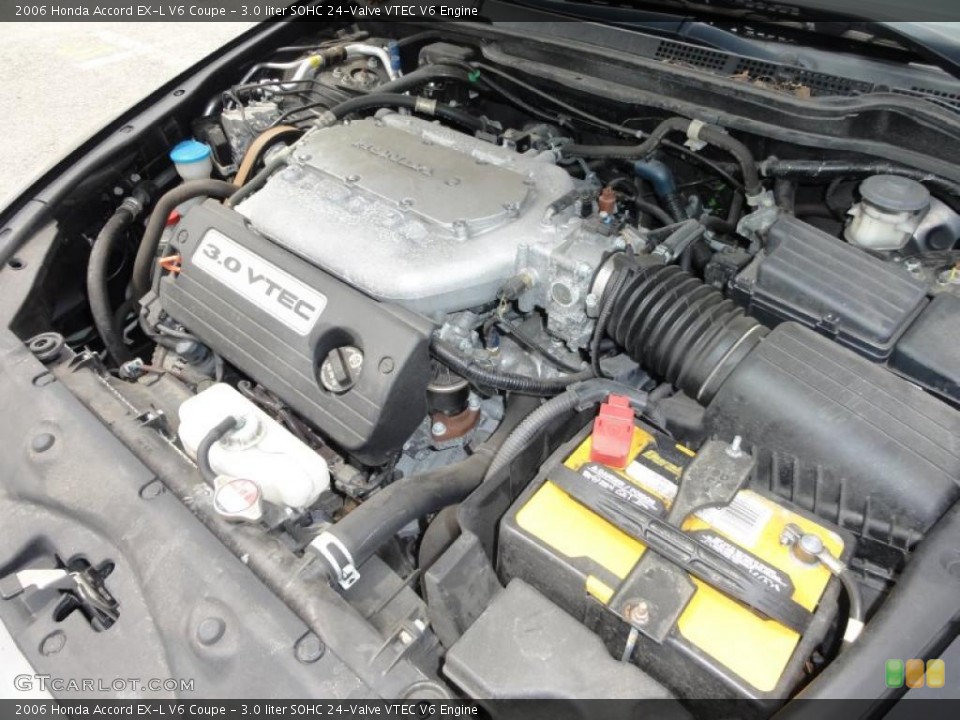 3.0 liter SOHC 24-Valve VTEC V6 Engine for the 2006 Honda Accord #49833270