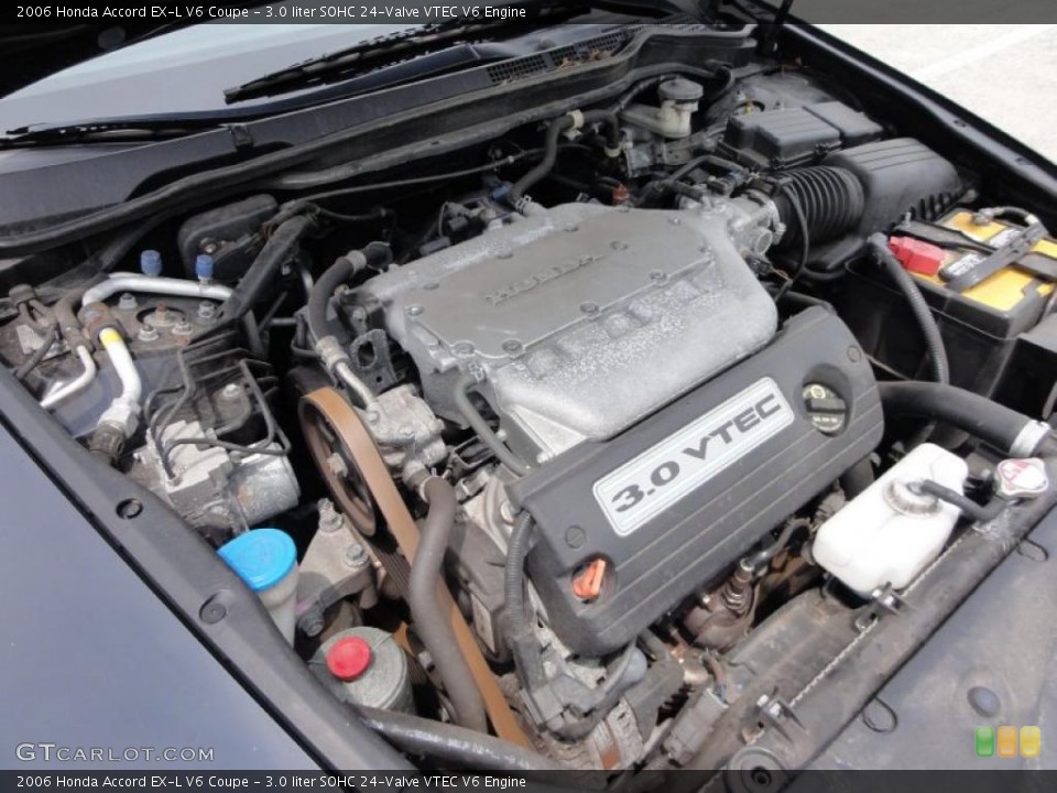 3.0 liter SOHC 24-Valve VTEC V6 Engine for the 2006 Honda Accord #49833285