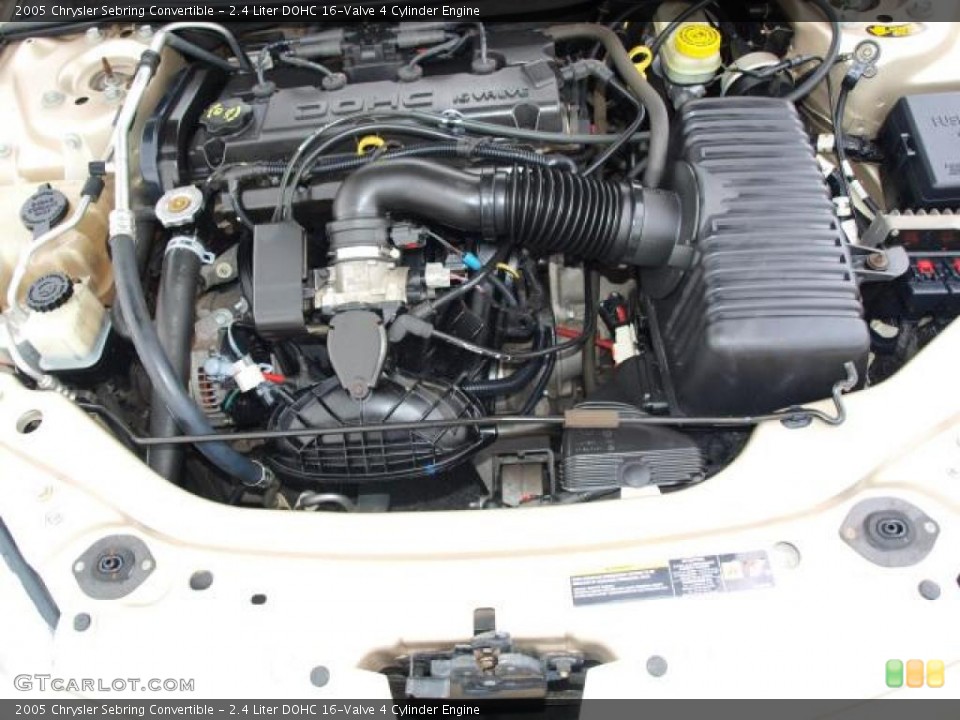 2.4 Liter DOHC 16-Valve 4 Cylinder Engine for the 2005 Chrysler Sebring #49837164