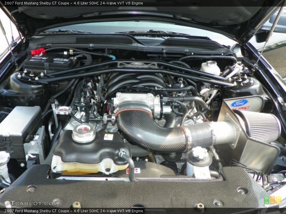 4.6 Liter SOHC 24-Valve VVT V8 Engine for the 2007 Ford Mustang #49840978