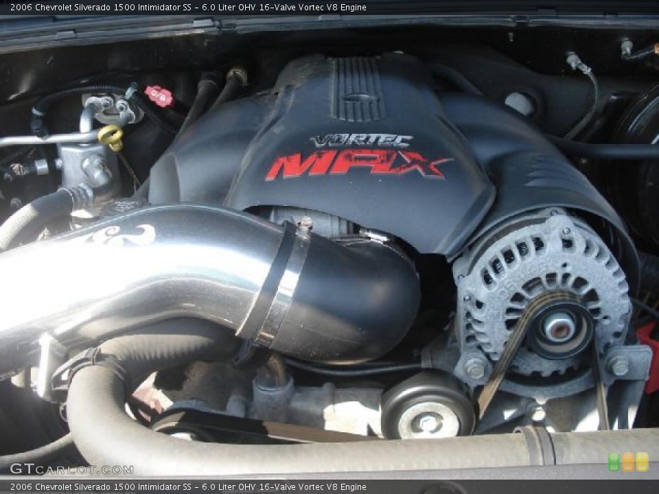 6.0 Liter OHV 16-Valve Vortec V8 Engine for the 2006 Chevrolet Silverado 1500 #49844731