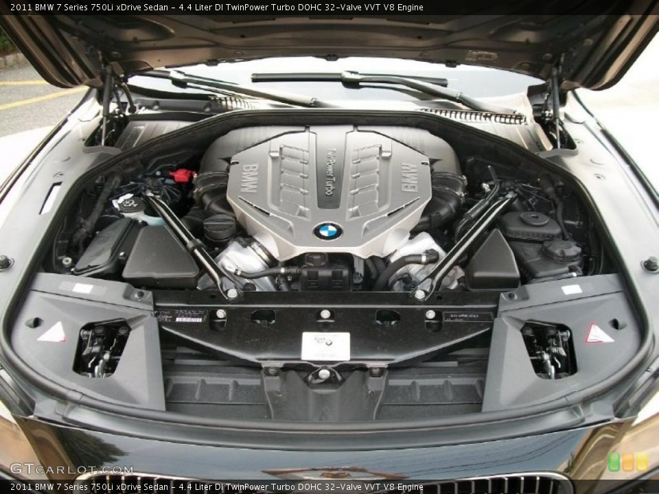 4.4 Liter DI TwinPower Turbo DOHC 32-Valve VVT V8 Engine for the 2011 BMW 7 Series #49846465