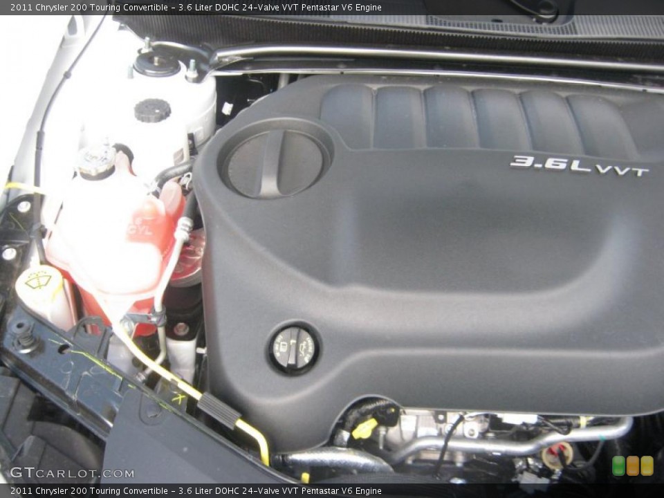 3.6 Liter DOHC 24-Valve VVT Pentastar V6 Engine for the 2011 Chrysler 200 #49846744