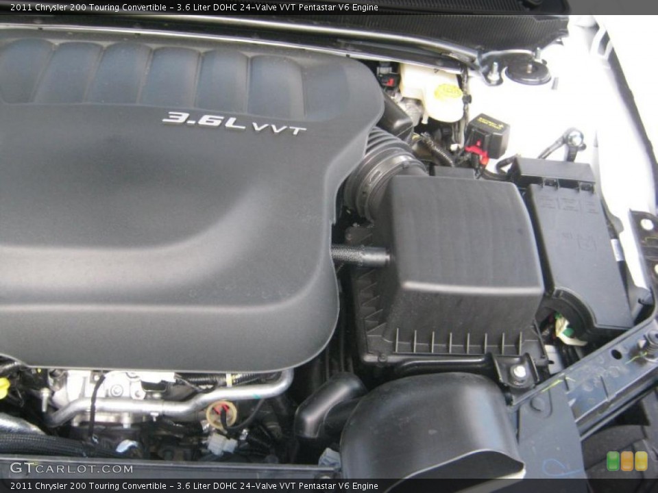3.6 Liter DOHC 24-Valve VVT Pentastar V6 Engine for the 2011 Chrysler 200 #49846753