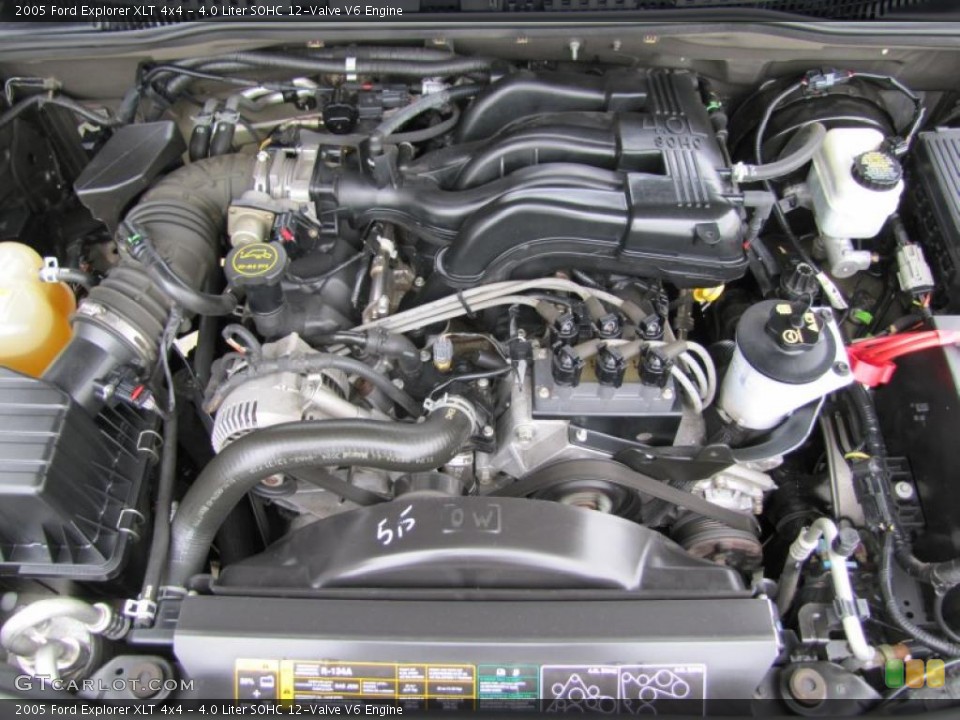 4.0 Liter SOHC 12-Valve V6 Engine for the 2005 Ford Explorer #49849741