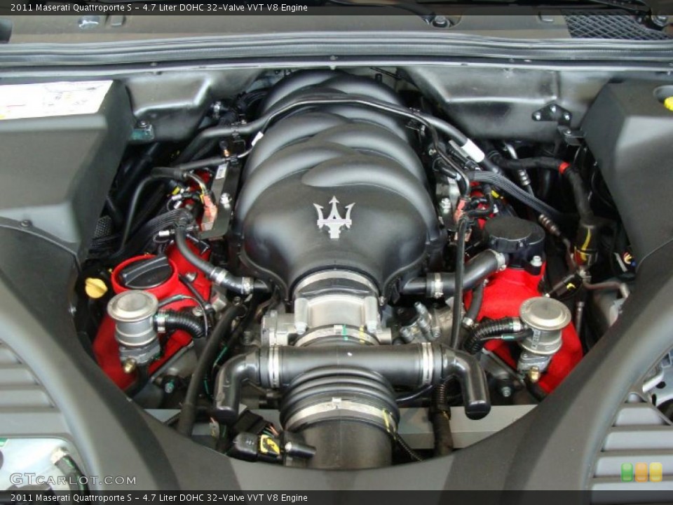 4.7 Liter DOHC 32-Valve VVT V8 Engine for the 2011 Maserati Quattroporte #49863476