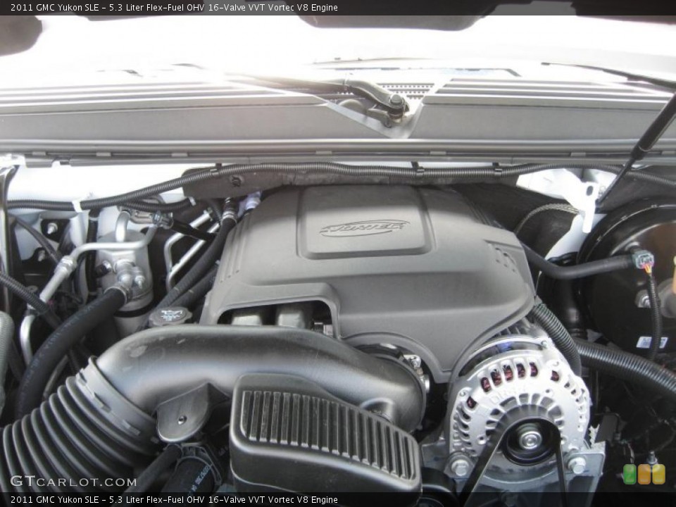 5.3 Liter Flex-Fuel OHV 16-Valve VVT Vortec V8 Engine for the 2011 GMC Yukon #49863731