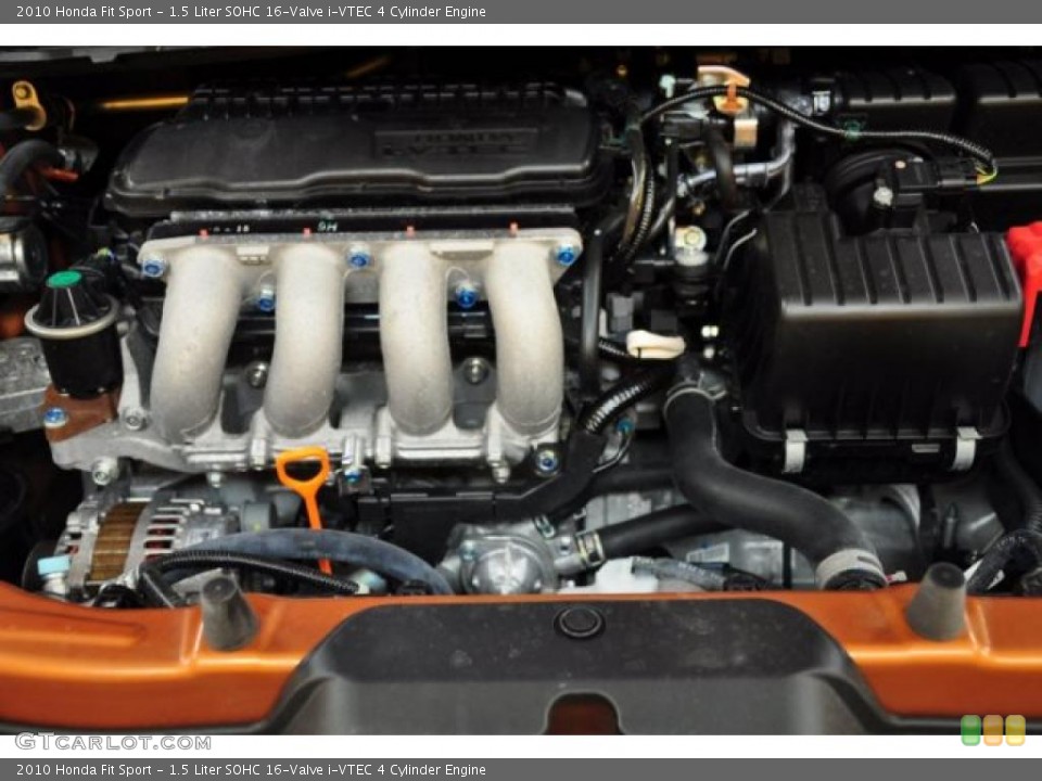 1.5 Liter SOHC 16-Valve i-VTEC 4 Cylinder Engine for the 2010 Honda Fit #49864940