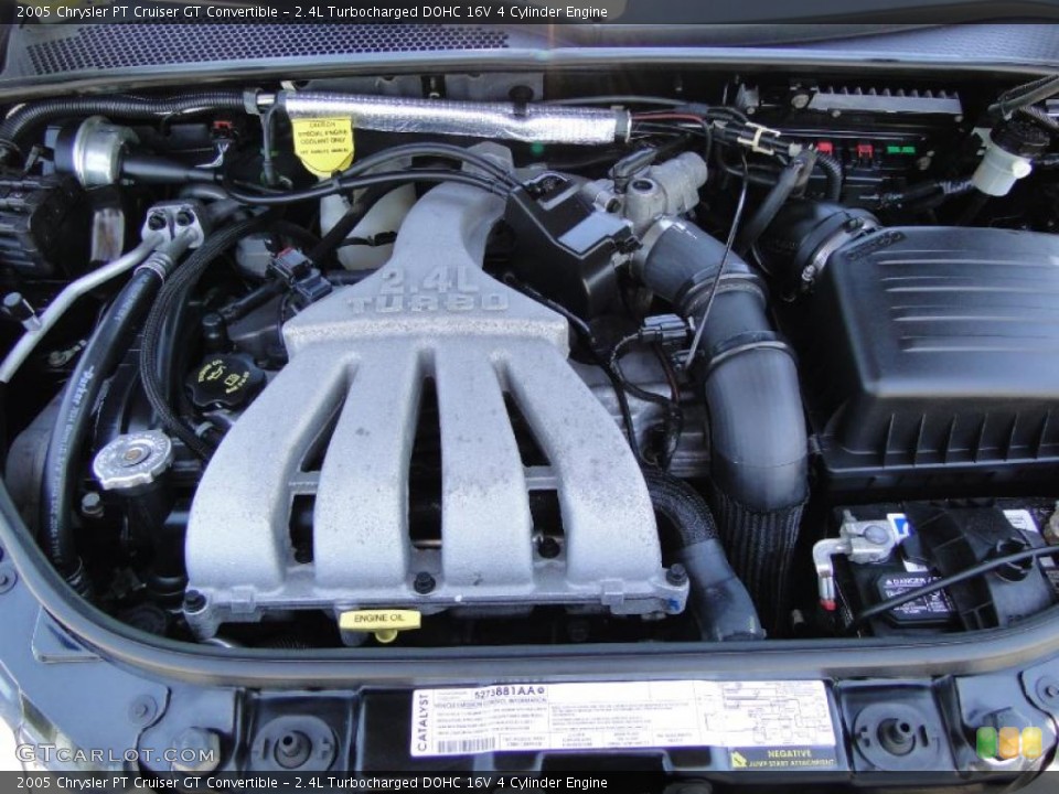 2.4L Turbocharged DOHC 16V 4 Cylinder Engine for the 2005 Chrysler PT Cruiser #49866470